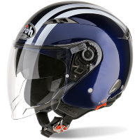 Airoh_Urban Jet_City One_Flash Dark Blue Gloss