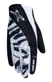 guantes x race para ella blanco