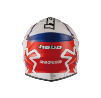 Raptor Fibra Blanco Rojo Azul