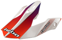 Visera Casco Tracker Rojo