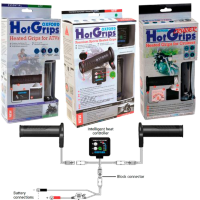 Puños de Calor con Potenciómetro OXFORD - 22-22 - 22-24 - manillar 28