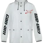 chaqueta para conduccion por barro trasparente